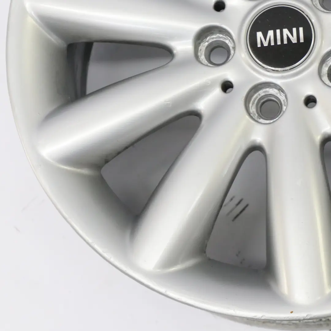 Mini Cooper F55 F56 Silver Wheel Alloy Rim 17" 7J ET:54 Cosmos Spoke 499 6855108