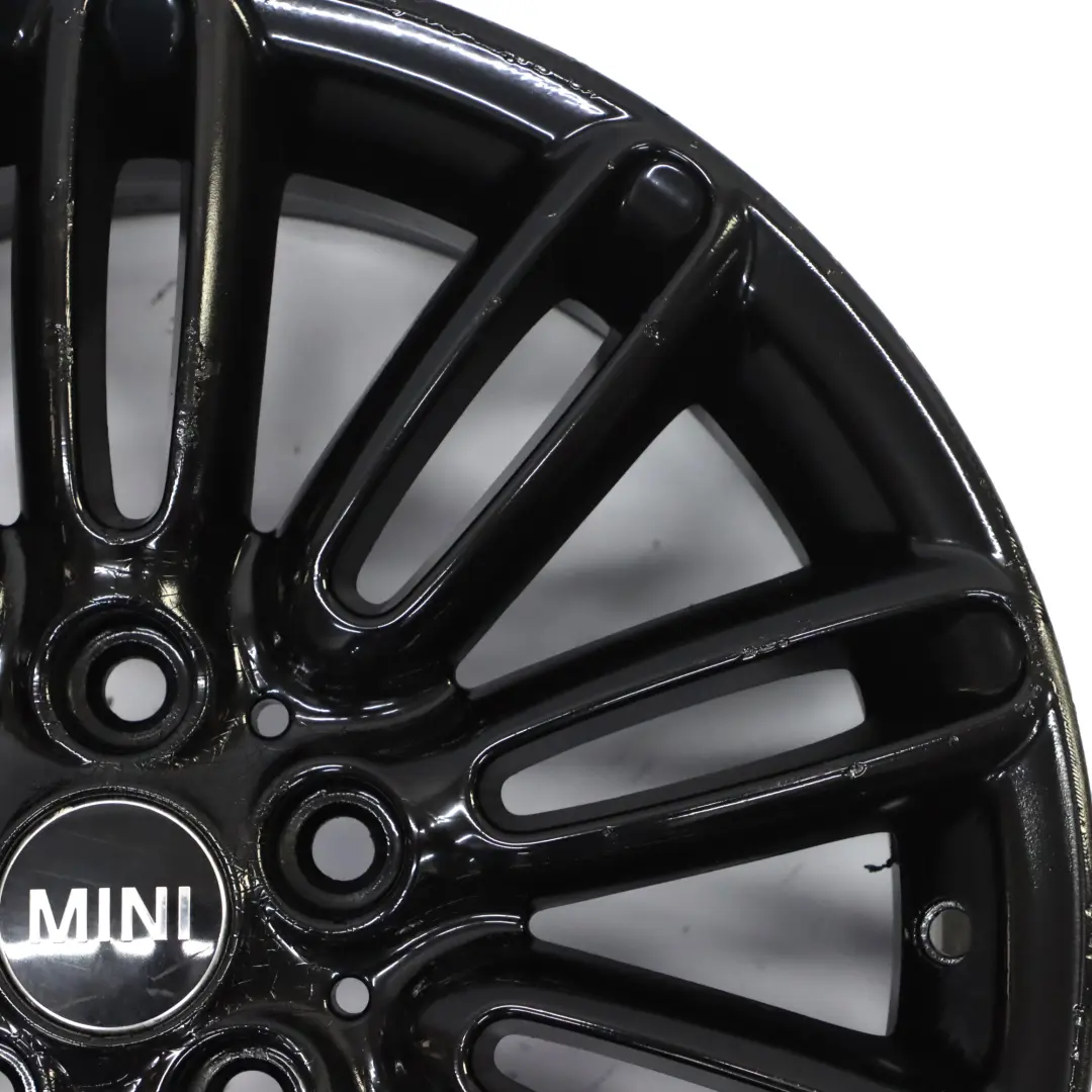 Mini F55 F56 Ilanta De Aleación Negra 17" 7J ET:54 Tentacle Spoke 500 6856099