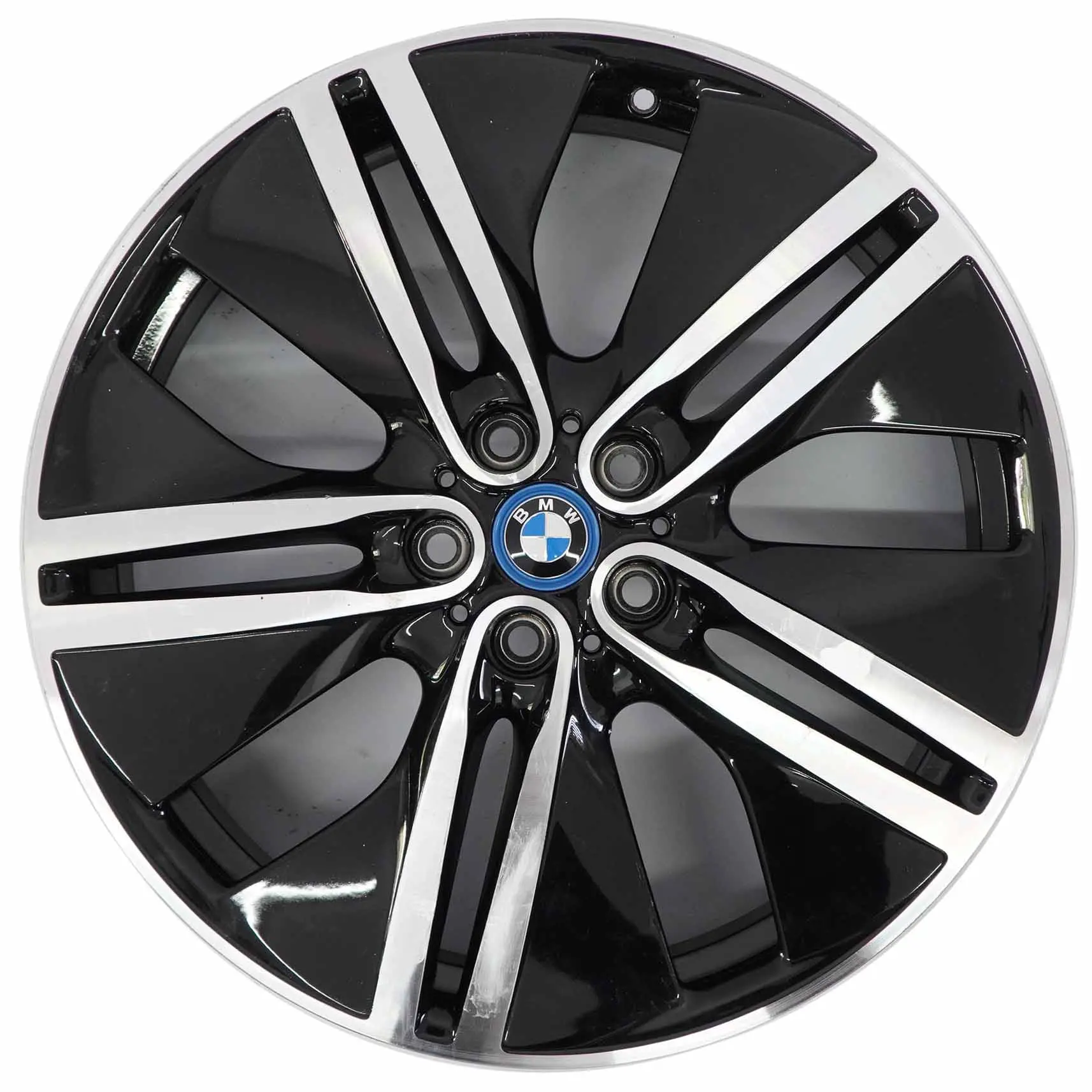 BMW i3 I01 Jante Alliage 20" Jet Black Double Spoke 430 ET:53 5,5J 6856899