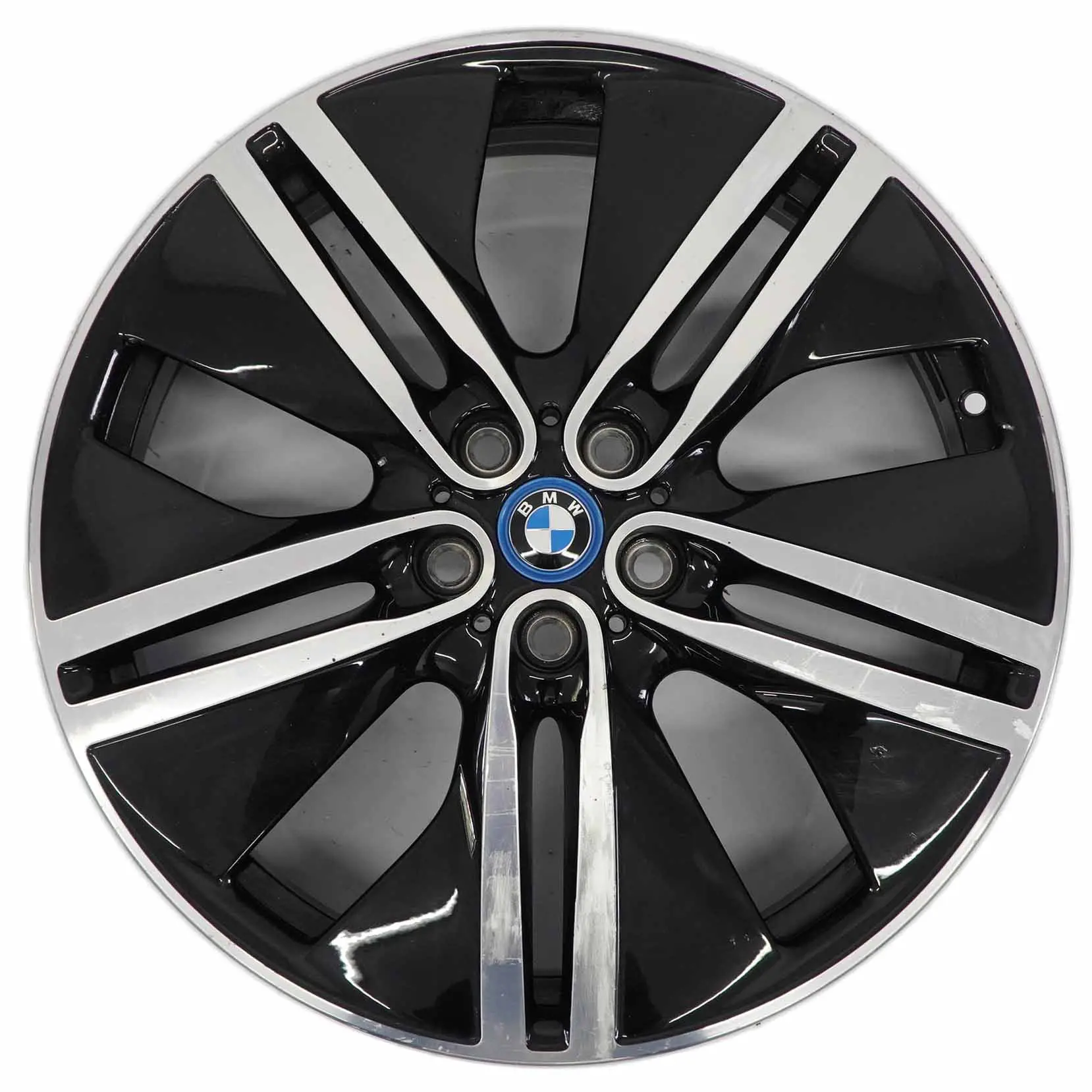 BMW i3 I01 Jante Alliage 20" Jet Black Double Spoke 430 ET:53 5,5J 6856899