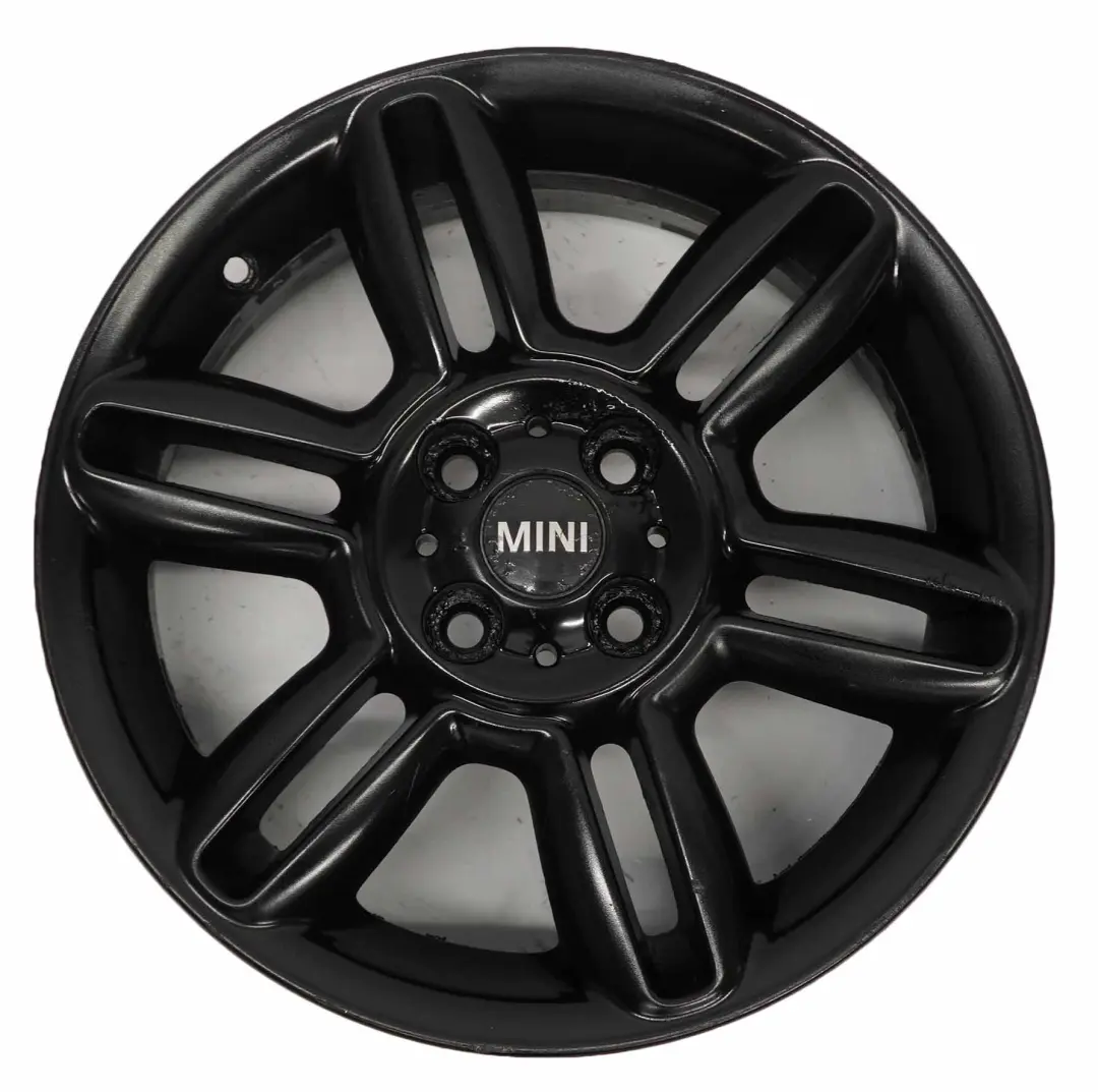 Mini Cooper R55 R56 R57 Schwarz Felge 16" 6,5J 6-Stern Doppelspeiche 119