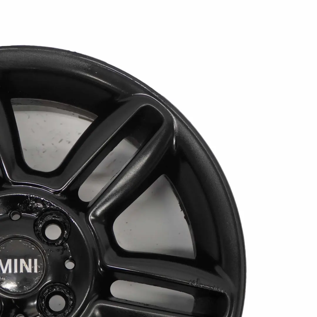 Mini Cooper R55 R56 R57 Schwarz Felge 16" 6,5J 6-Stern Doppelspeiche 119