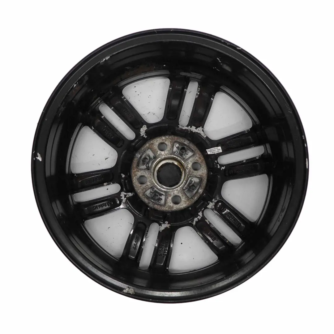 Mini Cooper R55 R56 R57 Llanta De Aleación Negra 16" 6,5J 6-Star Twin Spoke 119