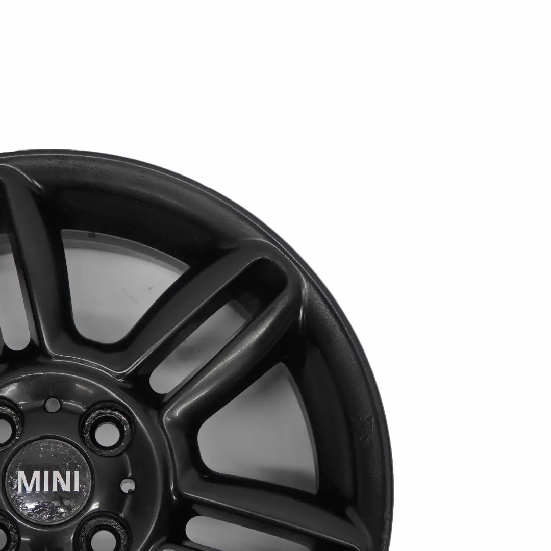 Mini Cooper R55 R56 R57 Black Wheel Alloy Rim 16" 6,5J 6-Star Twin Spoke 119