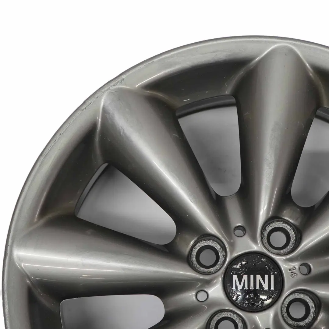 Mini R55 R56 R57 Gris Llanta De aleacion 17" 7J ET:48 Radios conicos 121 6857070