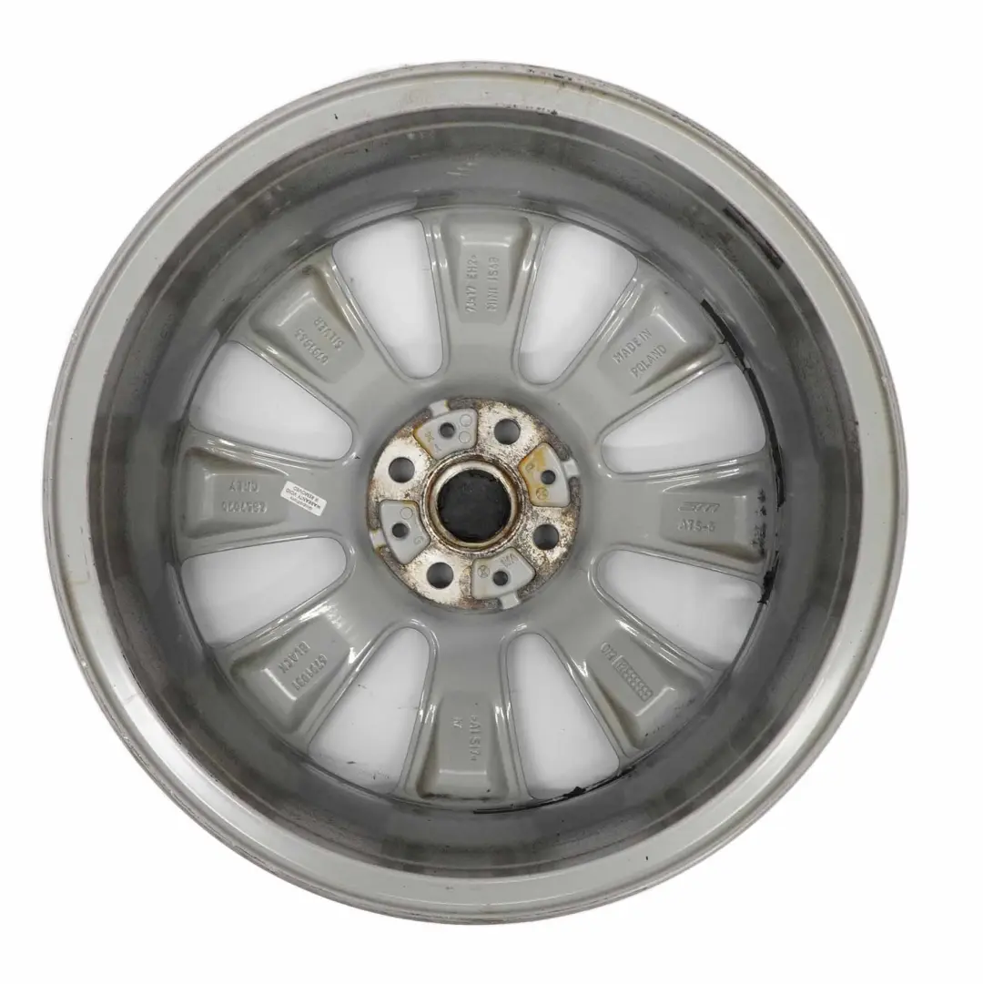 Mini R55 R56 R57 Gris Llanta De aleacion 17" 7J ET:48 Radios conicos 121 6857070