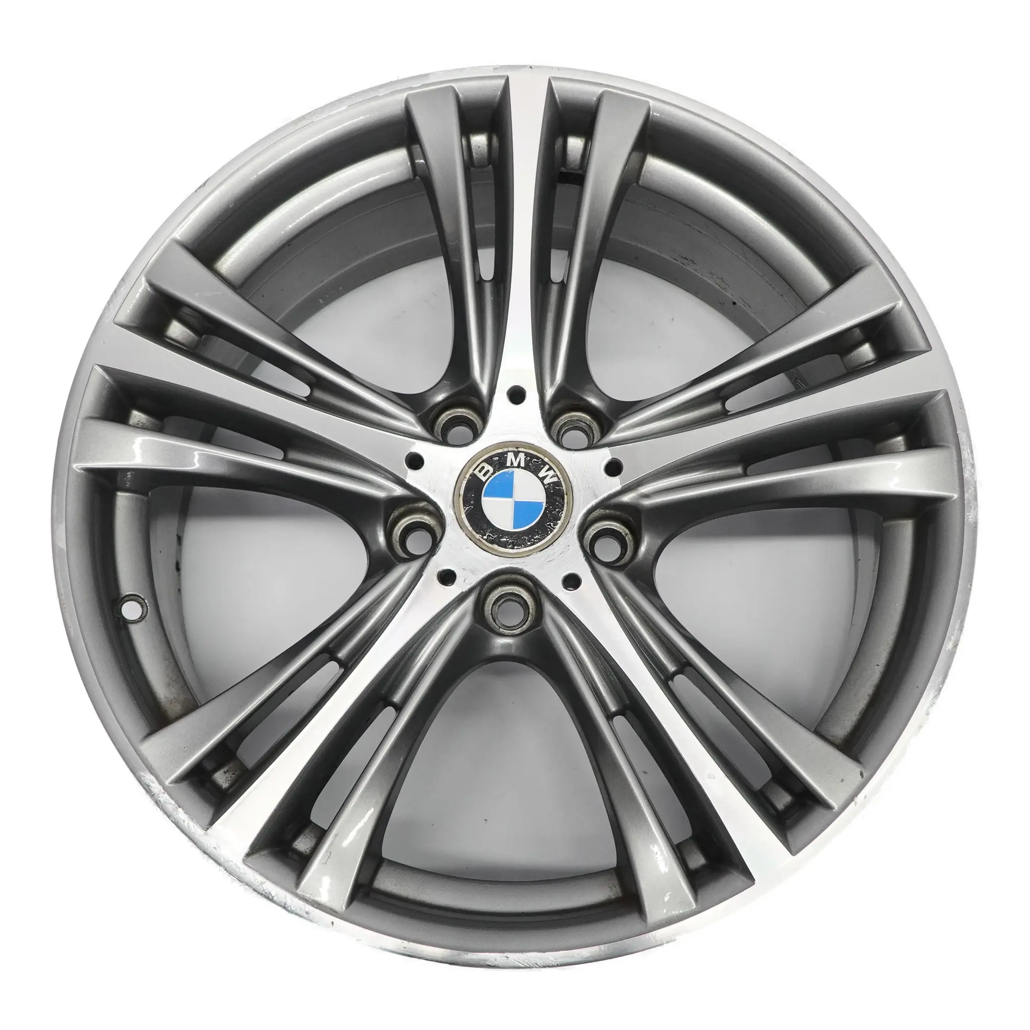 BMW F30 Jante roue avant alliage gris ferrique 19" Star Spoke 8J ET:36 6857565