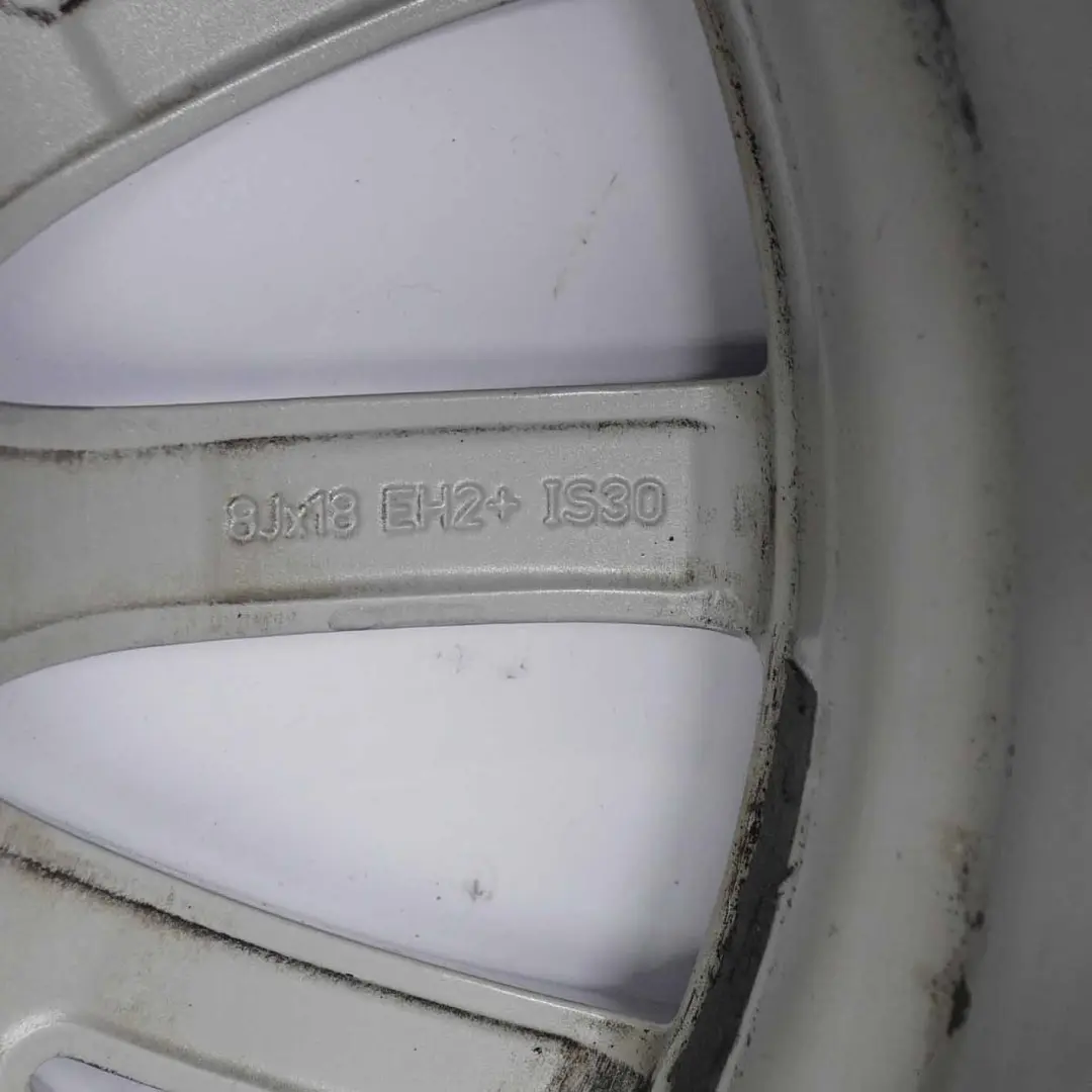 BMW F10 F11 F12 Silver Alloy Wheel Rim 18" Multispoke 454 8J ET:30 6857668