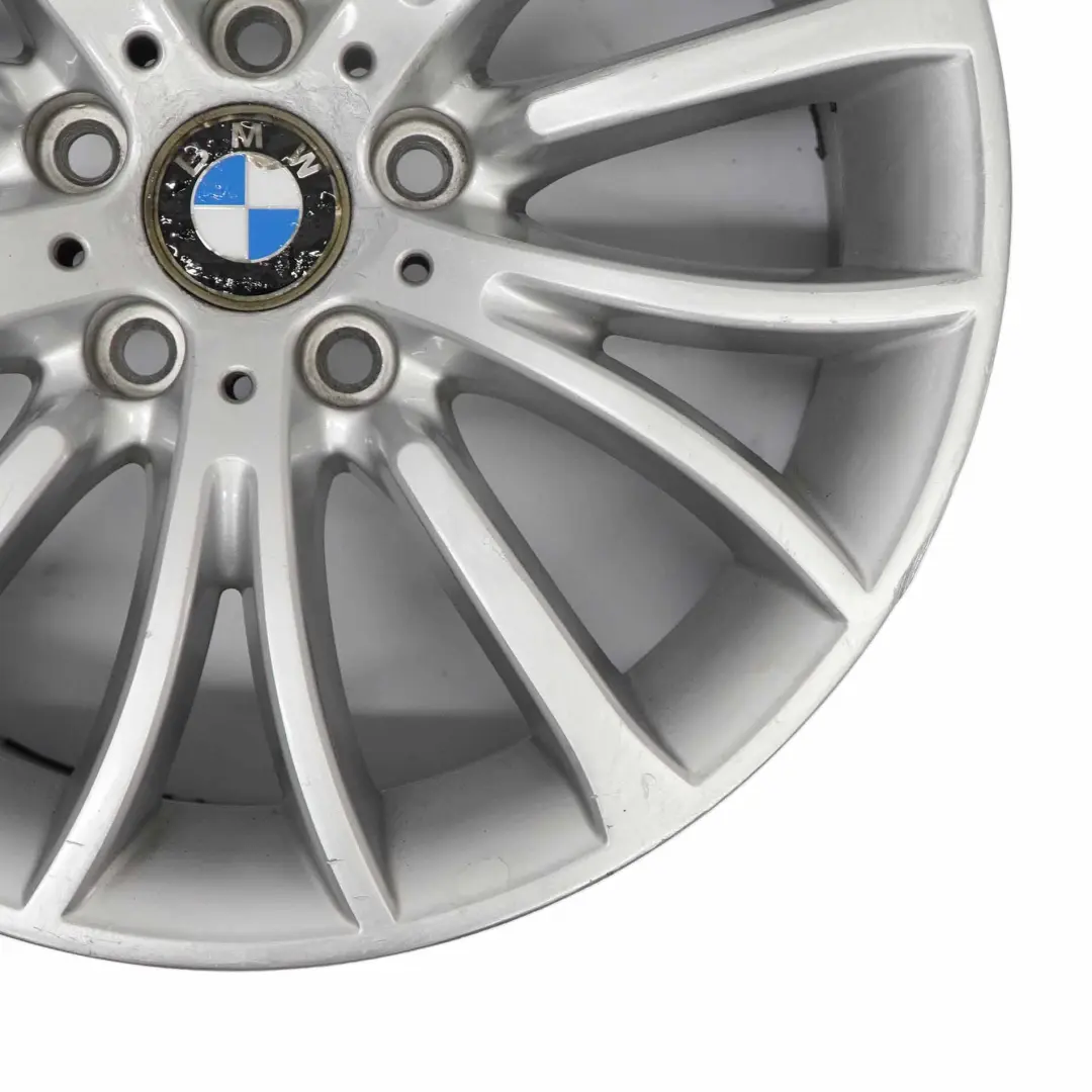 BMW F10 F11 F12 Silver Alloy Wheel Rim 18" Multispoke 454 8J ET:30 6857668