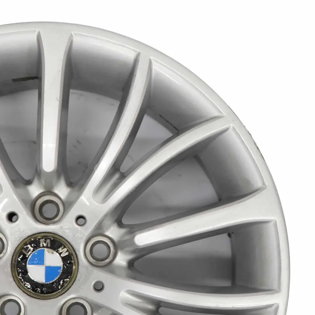 BMW F10 F11 F12 Silver Alloy Wheel Rim 18" Multispoke 454 8J ET:30 6857668
