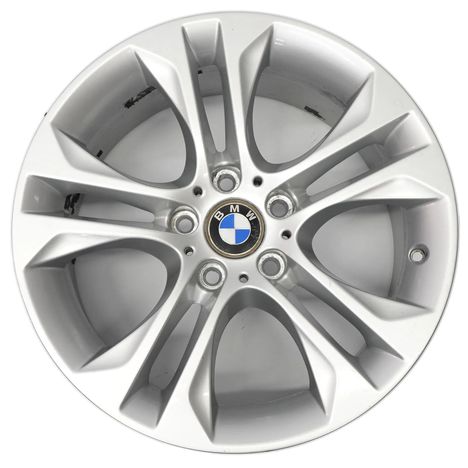 BMW X3 F25 Reflex Silver Wheel Rim Alloy 18" Double Spoke 605 8J ET:43 6862886