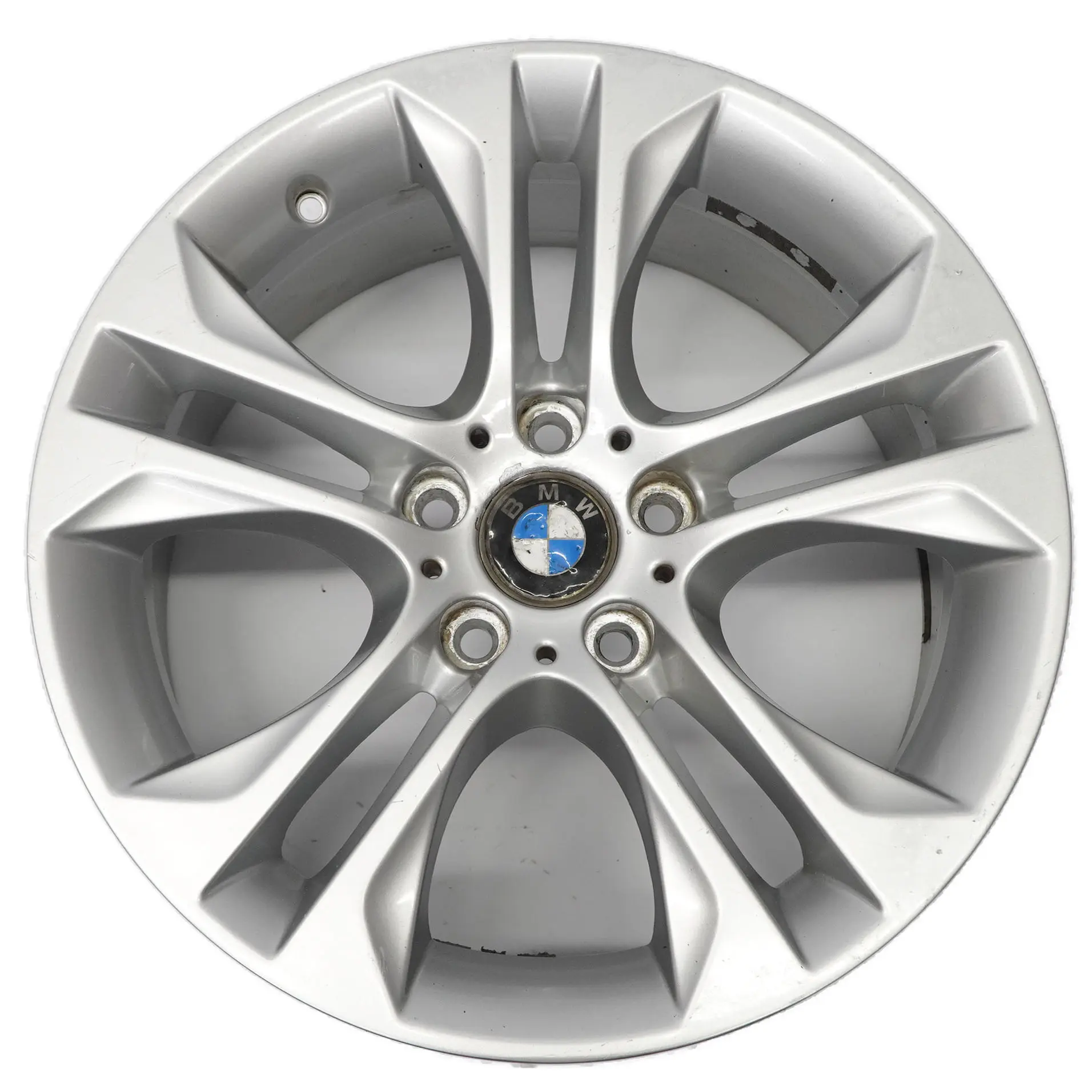 BMW X3 F25 Reflex Silver Wheel Rim Alloy 18" Double Spoke 605 8J ET:43 6862886