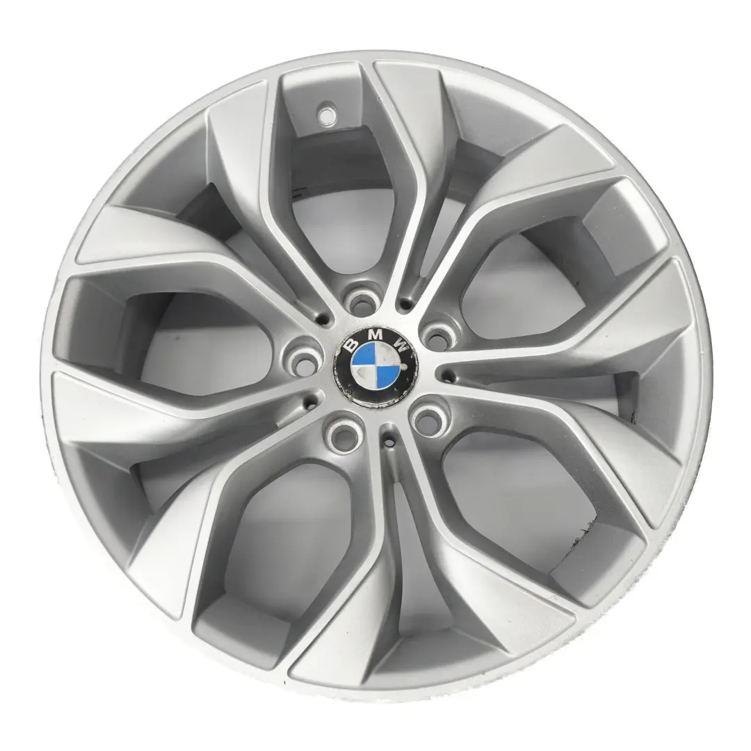 BMW X3 F25 Silver Wheel Alloy Rim 19" Y Spoke 608 8,5J ET:38 6862890