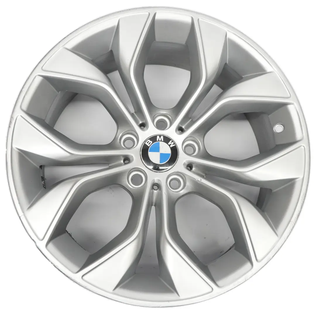 BMW X3 F25 Silver Wheel Alloy Rim 19" Y Spoke 608 8,5J ET:38 6862890