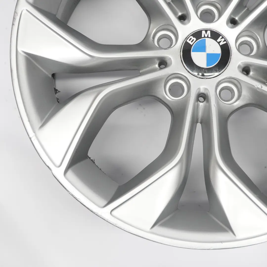 BMW X3 F25 Silver Wheel Alloy Rim 19" Y Spoke 608 8,5J ET:38 6862890