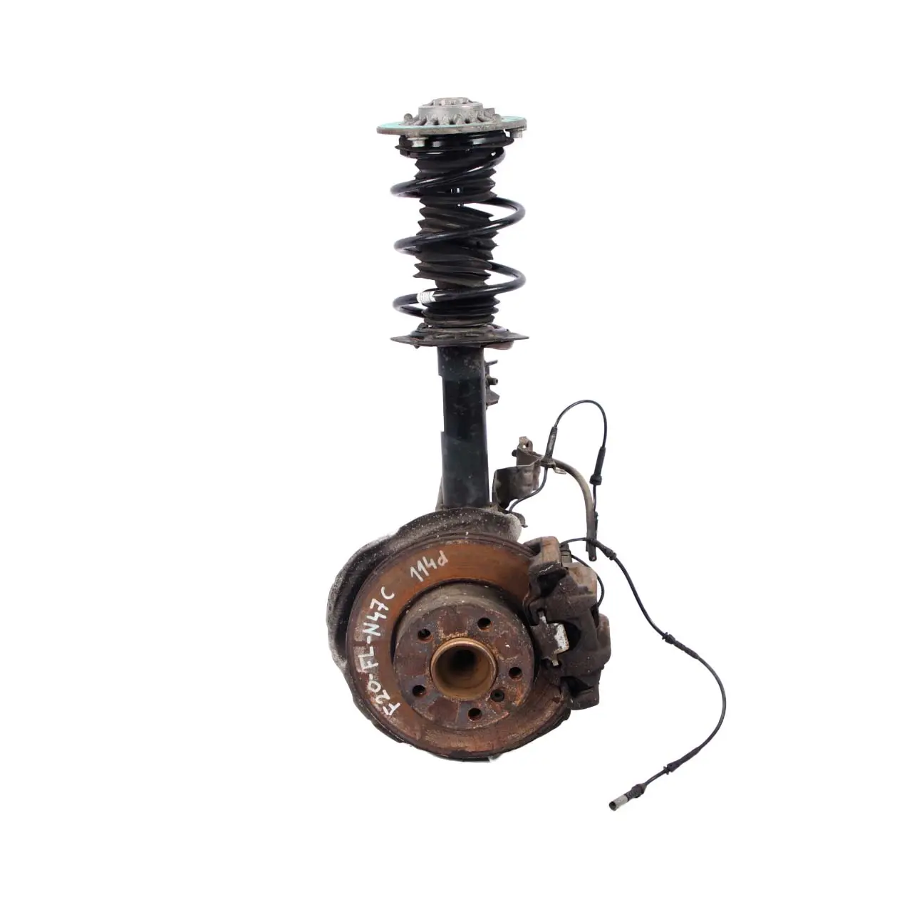 BMW F20 114d N47N Front Left N/S Suspension Leg Wheel Hub Spring Strut Axle