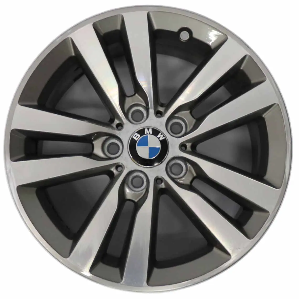 BMW F20 F21 F22 F23 Ferricgrey Wheel Alloy Rim 17" Double Spoke 655 ET:43 7,5J