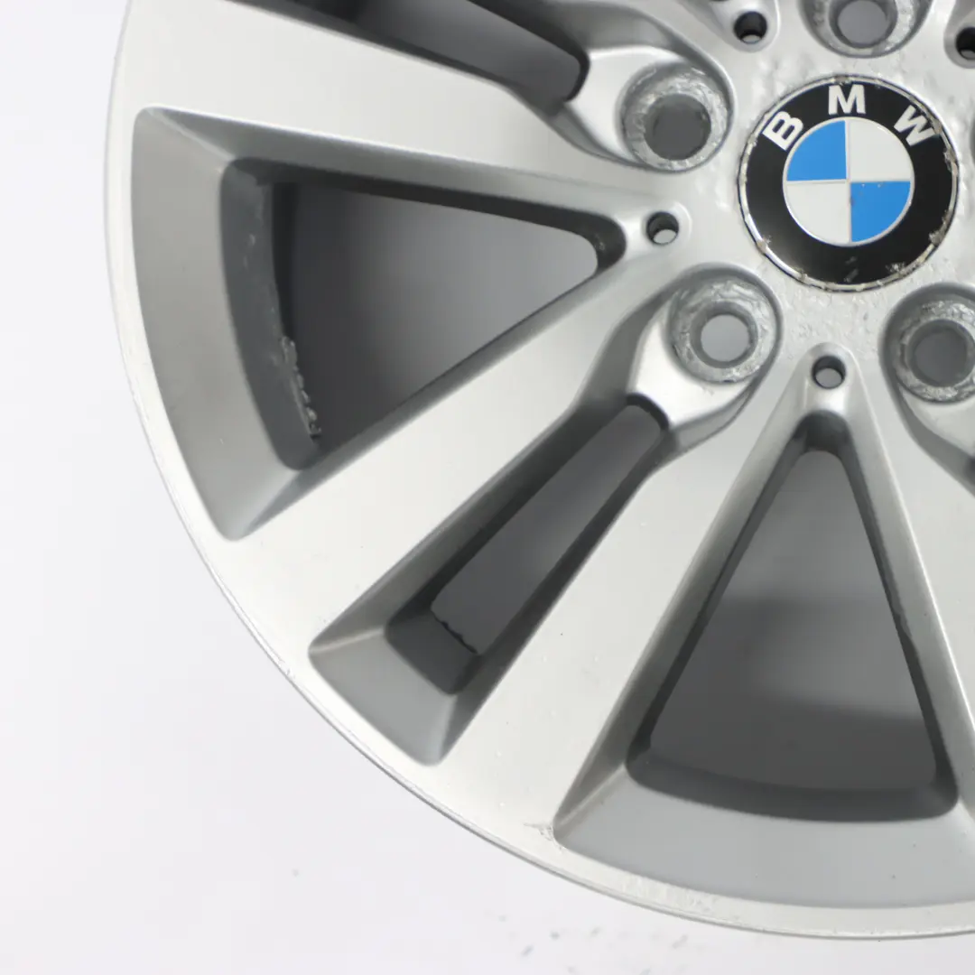 BMW F20 F21 F22 F23 Llanta de aleación plateada 17" Doble Radio 655 ET:43 7,5J