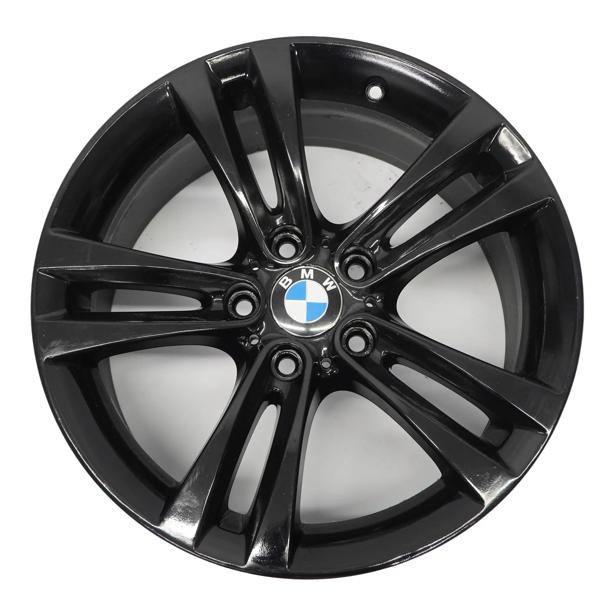 BMW F30 F31 F32 Black Wheel Alloy Rim 18" Double Spoke 397 8,5J ET:47 6868378