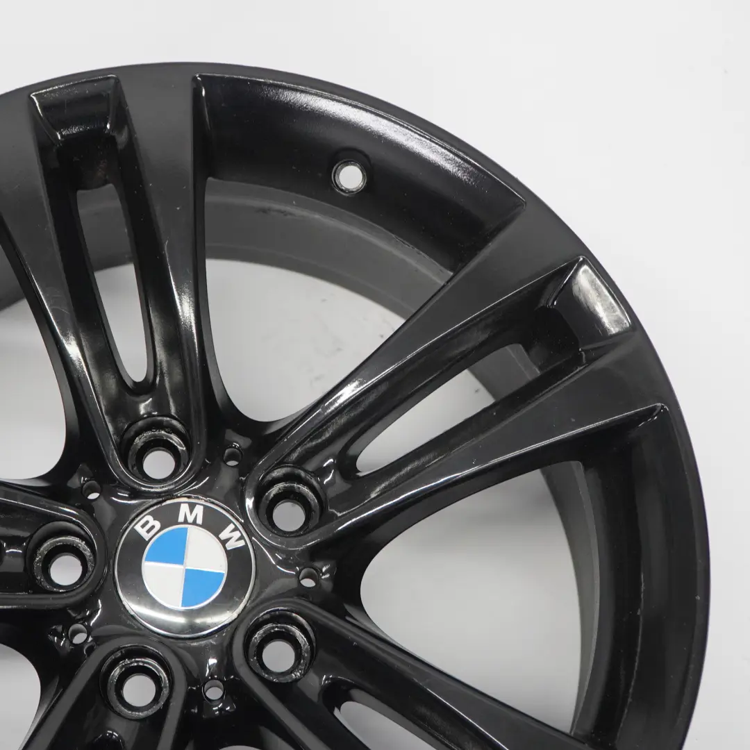 BMW F30 F31 F32 Black Wheel Alloy Rim 18" Double Spoke 397 8,5J ET:47 6868378