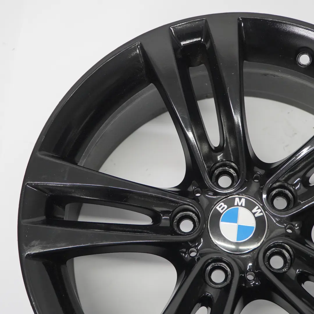 BMW F30 F31 F32 Black Wheel Alloy Rim 18" Double Spoke 397 8,5J ET:47 6868378