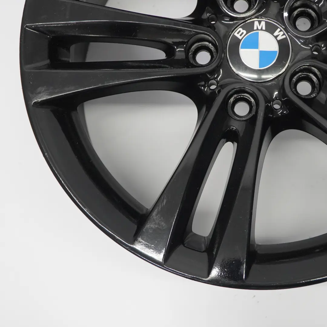 BMW F30 F31 F32 Black Wheel Alloy Rim 18" Double Spoke 397 8,5J ET:47 6868378