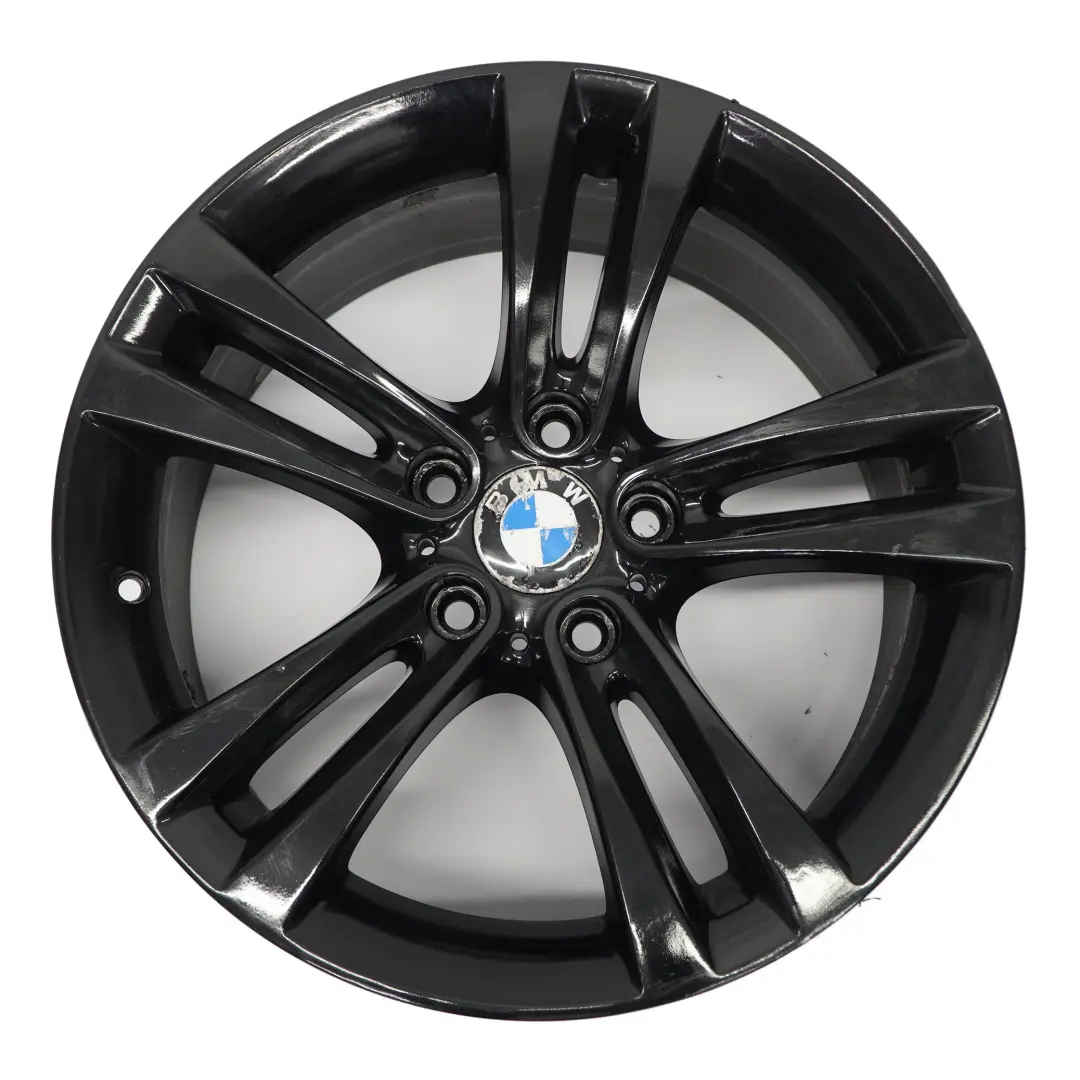 BMW F30 F31 F32 Schwarz Alufelge 18" Doppelspeiche 397 8,5J ET:47 6868378