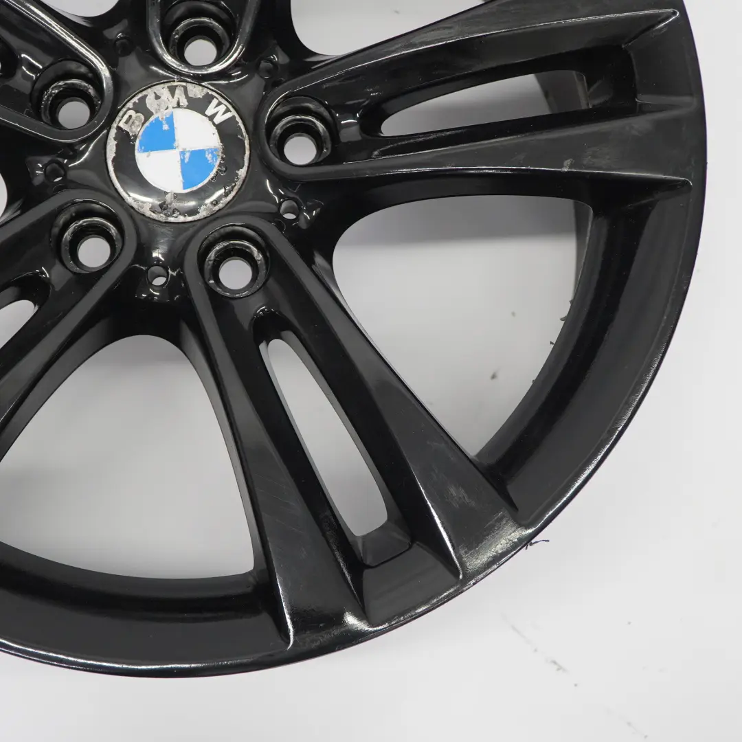 BMW F30 F31 F32 Schwarz Alufelge 18" Doppelspeiche 397 8,5J ET:47 6868378