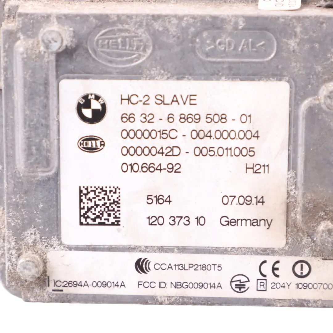 Slave Sensor BMW F01 F06 F10 F13 LCI Lane Change Warning Left N/S 6869508