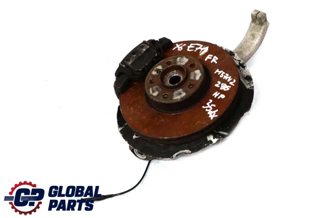 BMW E70 E71 Delantera Derecha O / Suspension Rueda Portador Hub Disco De Freno