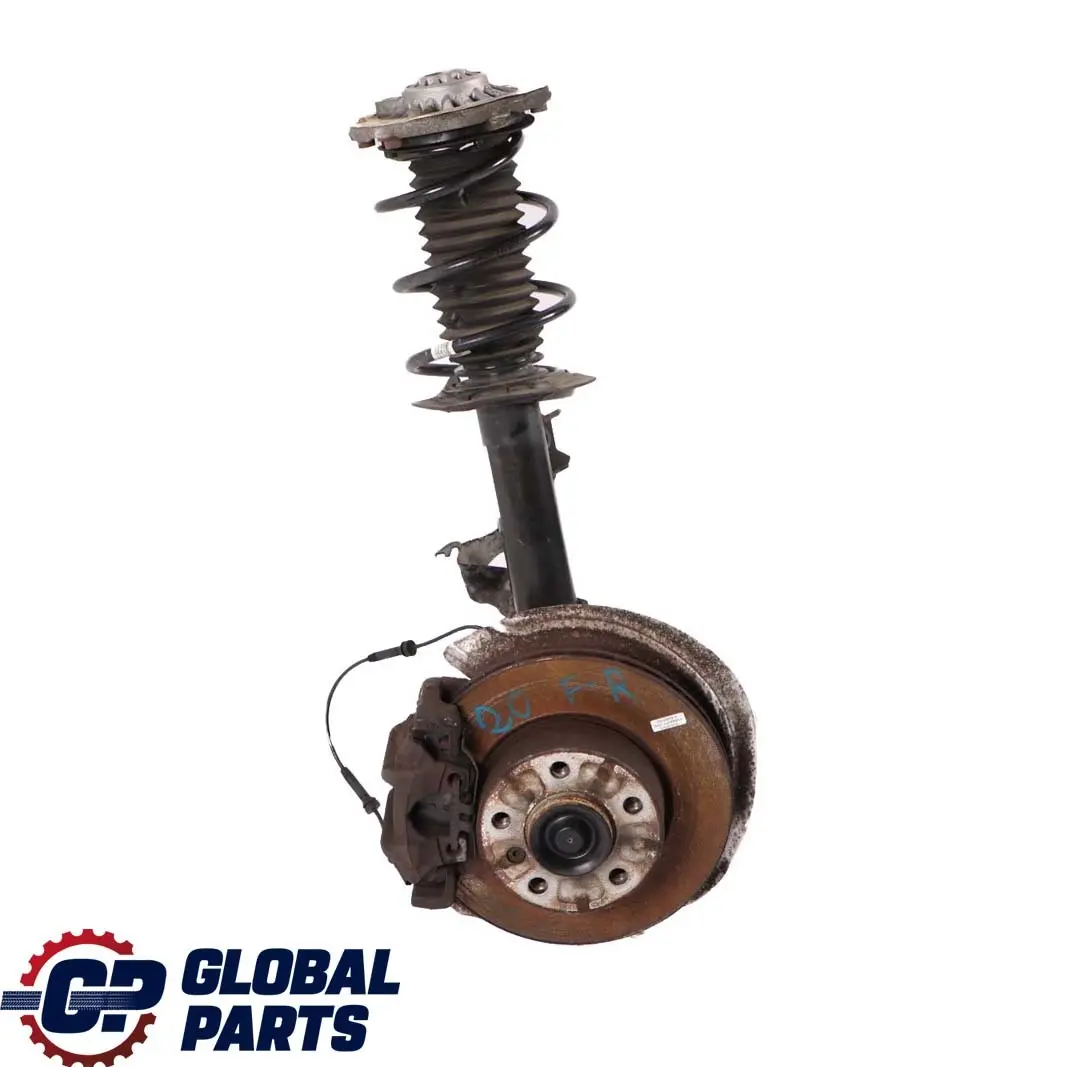 BMW F20 LCI 118d B37 Delantero Derecho Suspensión Pierna Muelle Strut Eje Hub