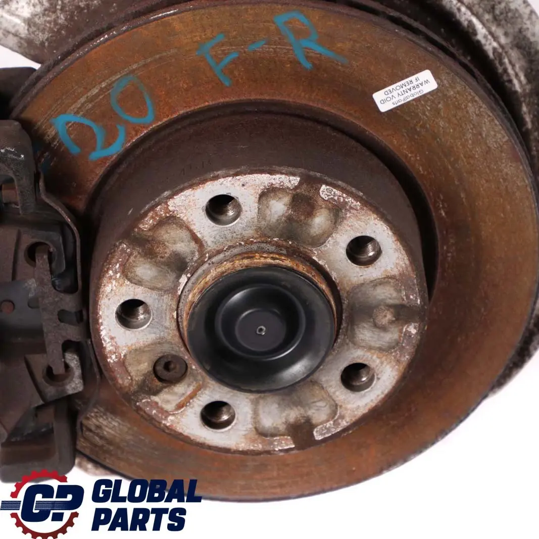 BMW F20 LCI 118d B37 Delantero Derecho Suspensión Pierna Muelle Strut Eje Hub