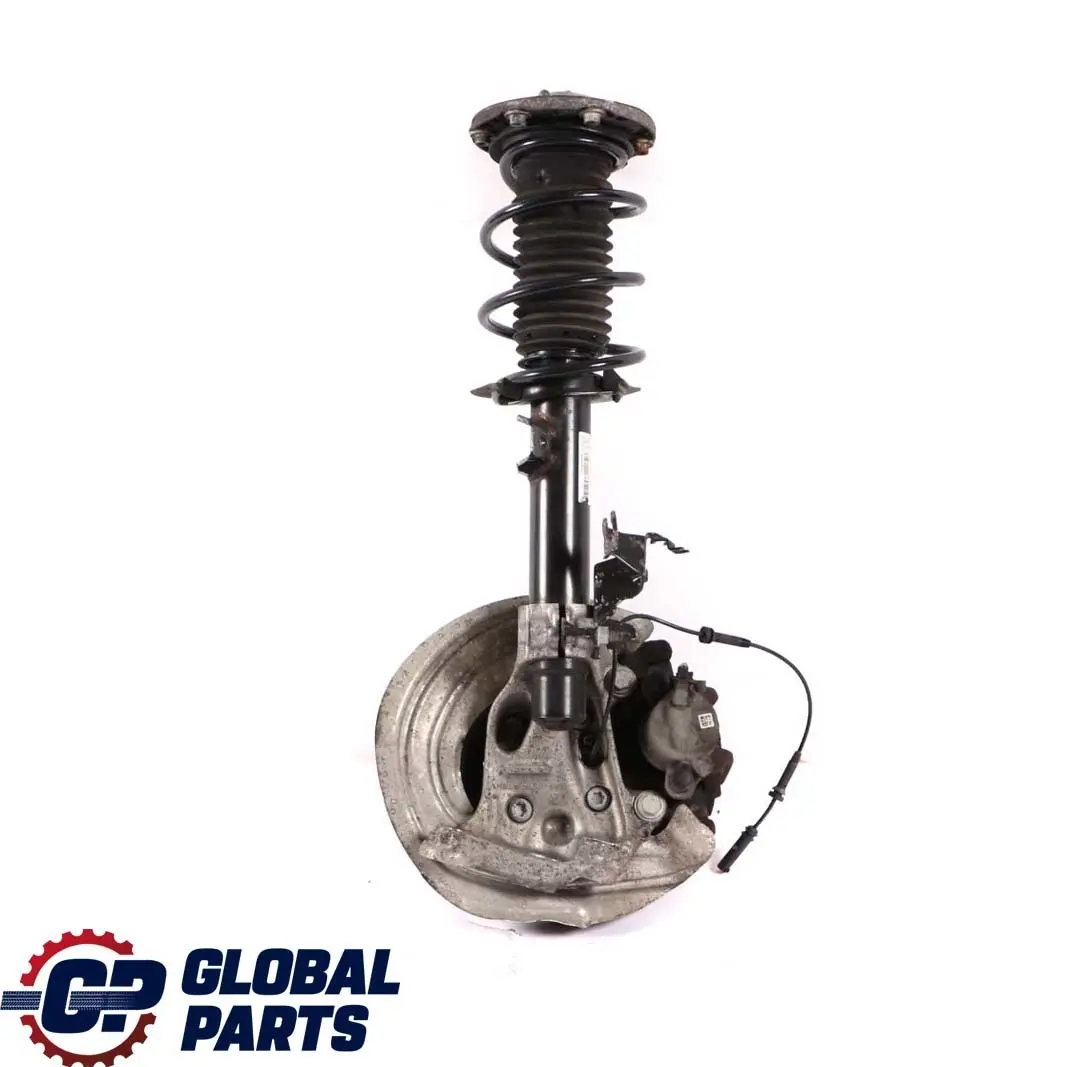 BMW F20 LCI 118d B37 Delantero Derecho Suspensión Pierna Muelle Strut Eje Hub