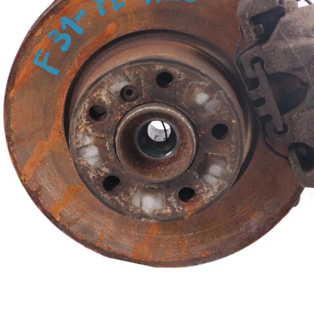 BMW F31 Touring 320iX N20 xDrive Front Left N/S Suspension Leg Axle Brake Disc