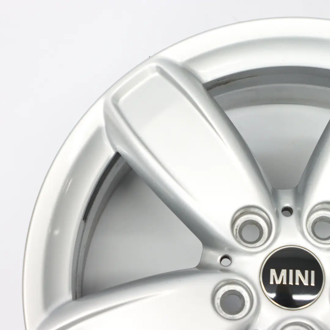 Mini F60 Bright Silver Wheel Alloy Rim 17" 7,5J ET:52 Channel Spoke 531 6874569