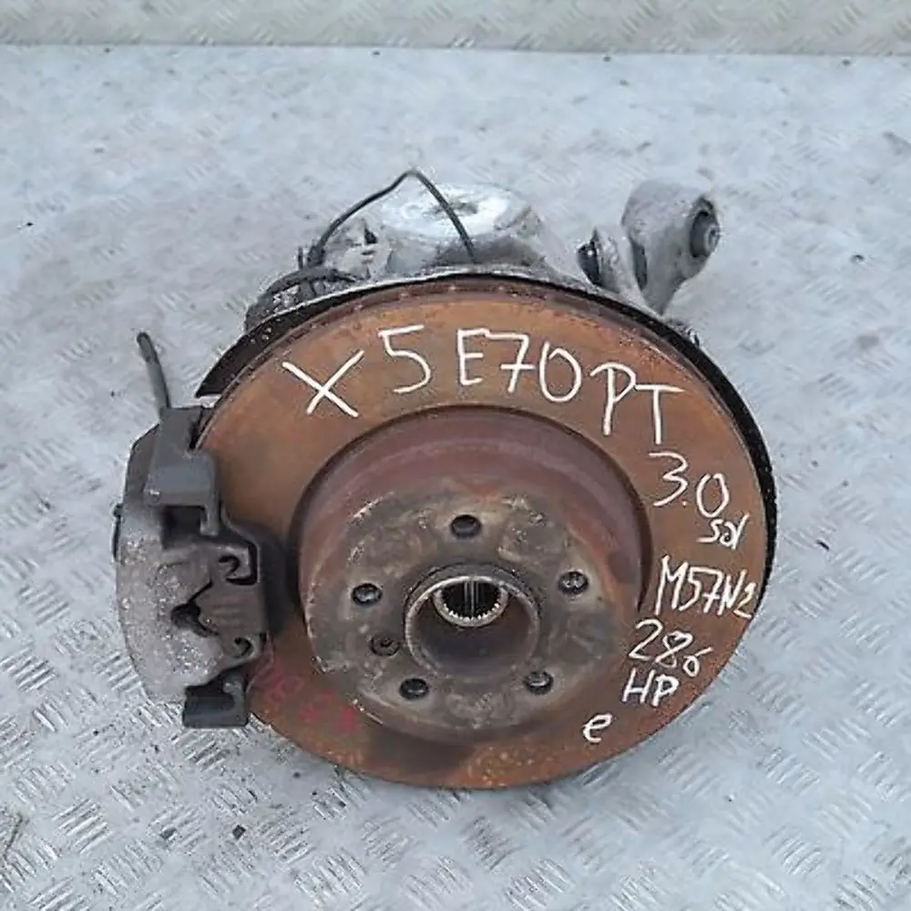 BMW X5 SERIES E70 3.0sd Rear Right O/S Wheel Carrier Brake Disc Calliper Leg