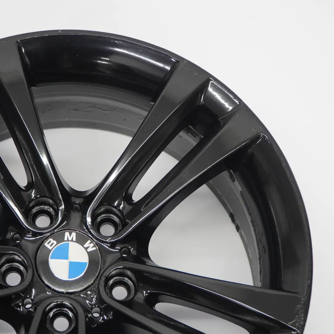 BMW F30 F31 F32 Black Wheel Alloy Rim Double Spoke 397 18" 8J ET:34 6882588