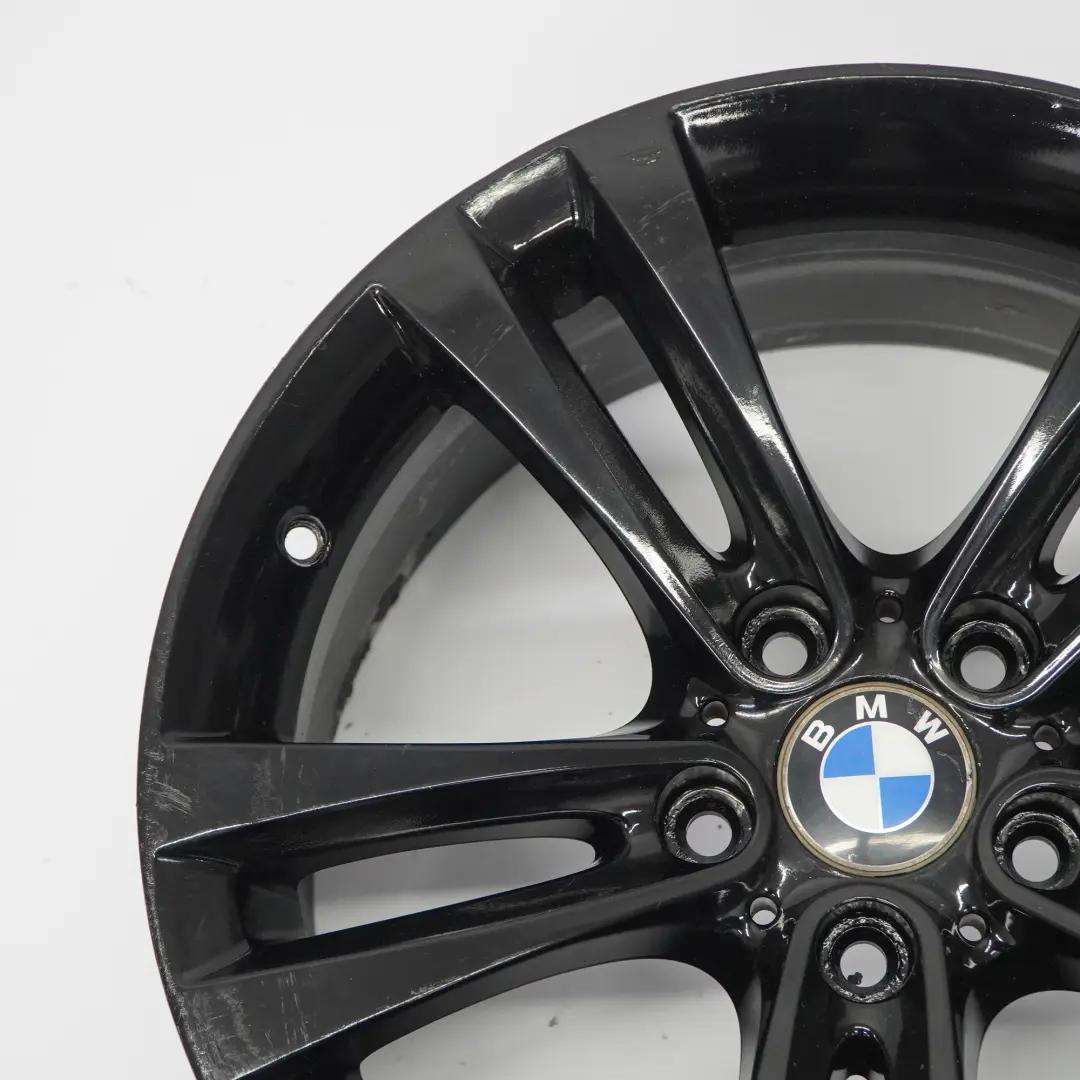 BMW F30 F31 F32 Schwarz Alufelge Doppelspeiche 397 18" 8J ET:34 6882588