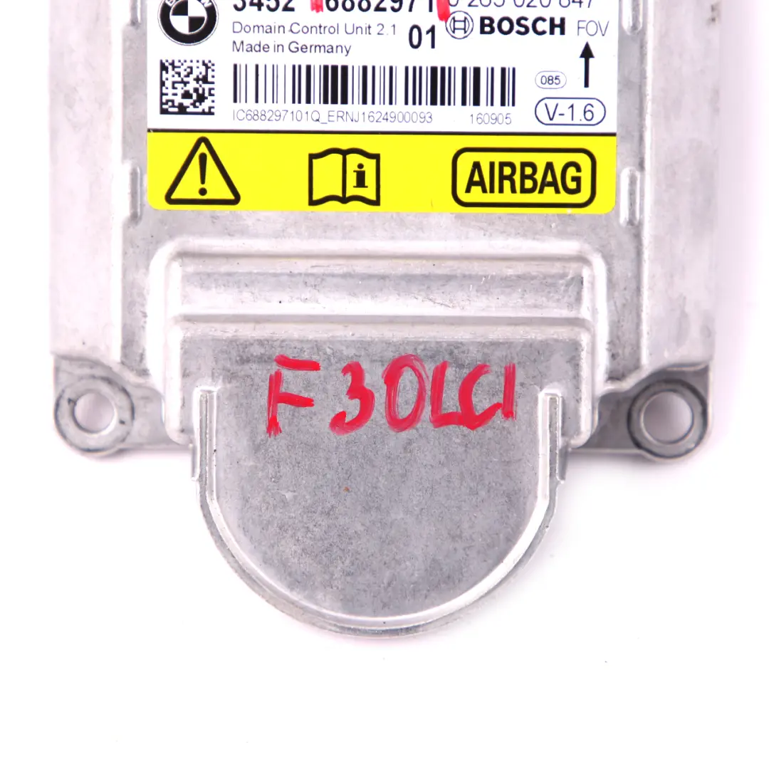 BMW F20 F21 F30 F31 Moduł Poduszki Airbag 6882971