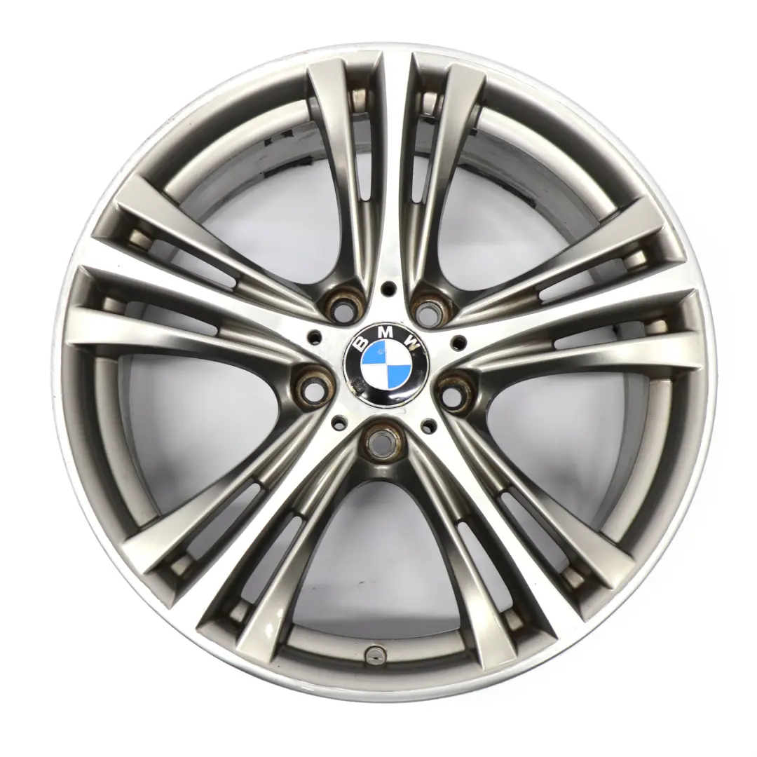 BMW F30 F31 Gris Férrico Llanta de aleación 19" 8J ET:36 Star Spoke 407 6883014