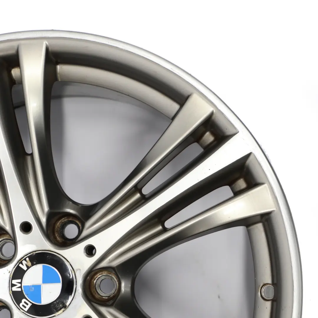 BMW F30 F31 Gris Férrico Llanta de aleación 19" 8J ET:36 Star Spoke 407 6883014