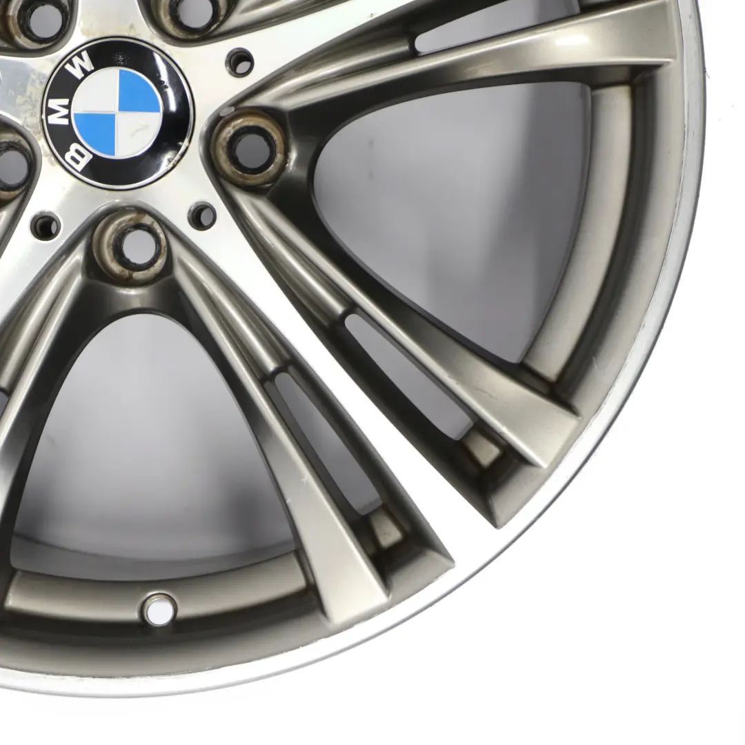 BMW F30 F31 Ferric Grey Wheel Alloy Rim 19" 8,5J ET:47 Star Spoke 407 6883015