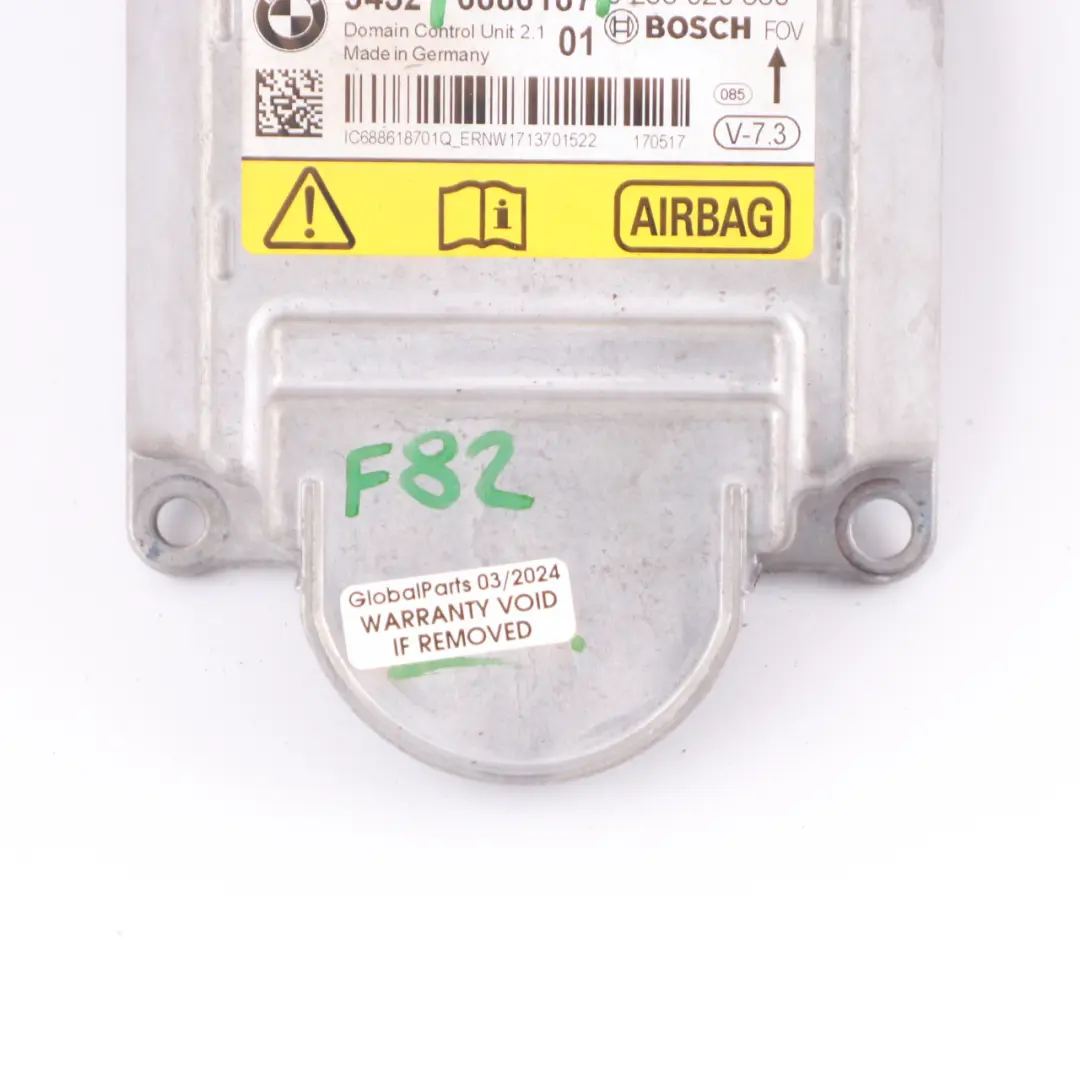 BMW F20 F21 F30 F31 F32 ECU ICM Moduł Sensor Poduszki Airbag 6886187