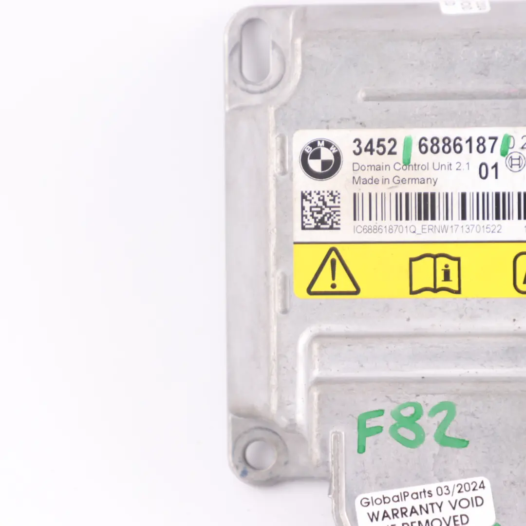 BMW F20 F21 F30 F31 F32 ECU ICM Moduł Sensor Poduszki Airbag 6886187