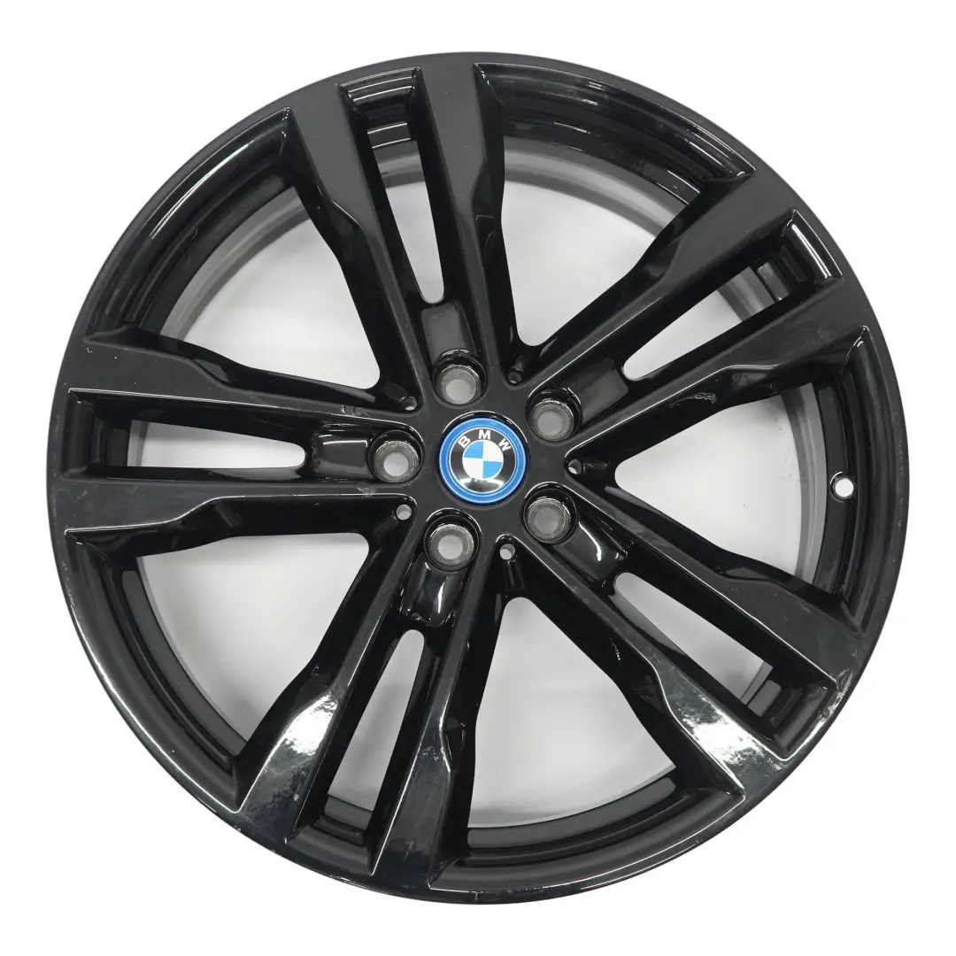 BMW i3 I01 LCI Rear Black Wheel Alloy Rim 20" Double Spoke ET:39 6J 6888011