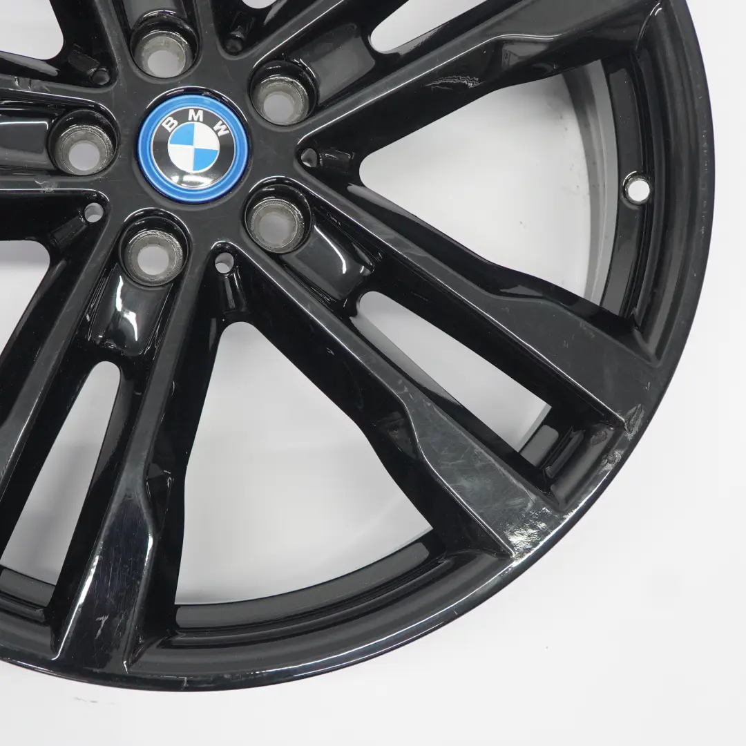 BMW i3 I01 LCI Rear Black Wheel Alloy Rim 20" Double Spoke ET:39 6J 6888011