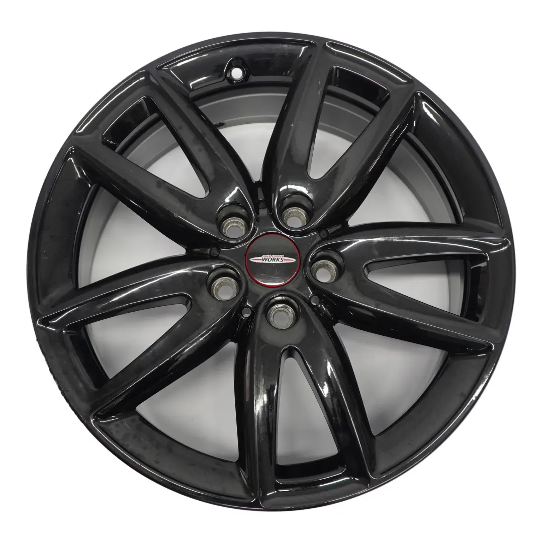 Mini F60 Llanta de aleación negra 18" JCW Grip Spoke 815 ET:51 7,5J 6888851