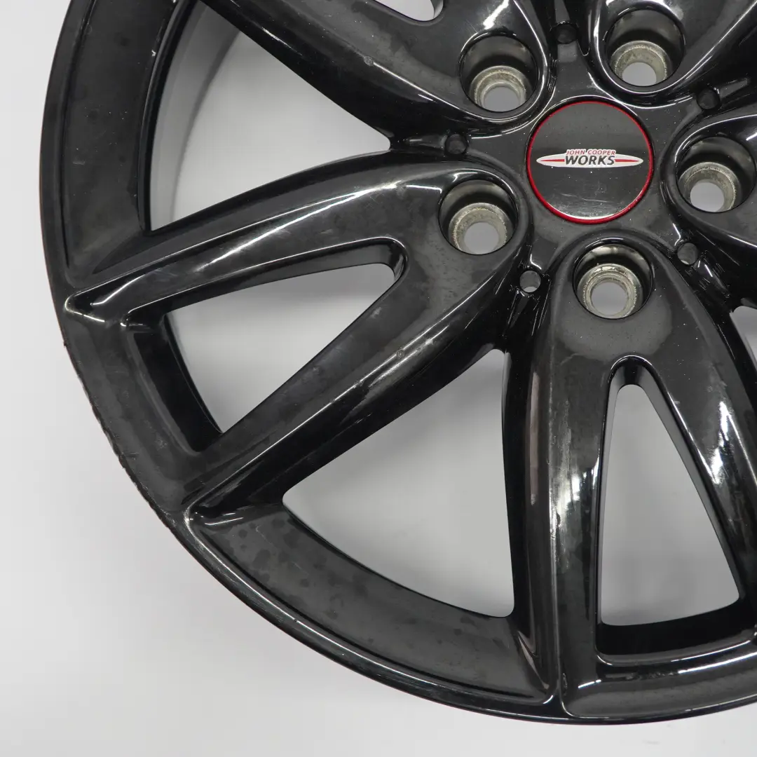 Mini F60 Llanta de aleación negra 18" JCW Grip Spoke 815 ET:51 7,5J 6888851