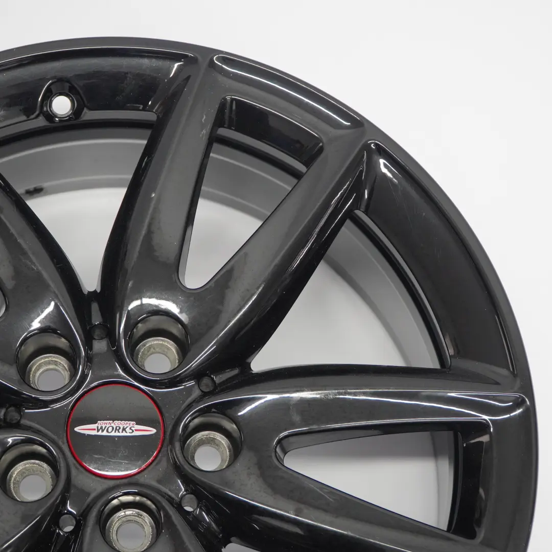 Mini F60 Llanta de aleación negra 18" JCW Grip Spoke 815 ET:51 7,5J 6888851