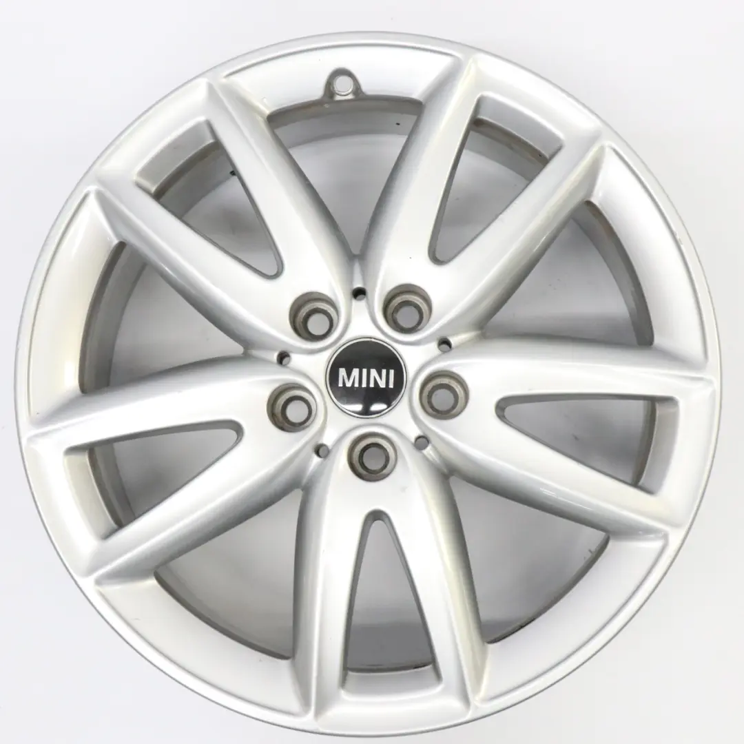 Mini F60 Bright Silver Wheel Alloy Rim 18" JCW Grip Spoke 815 ET:51 7,5J 6888852